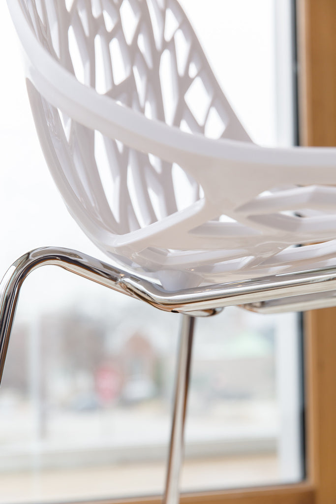 Birch Sapling Chair | White | Set of Four