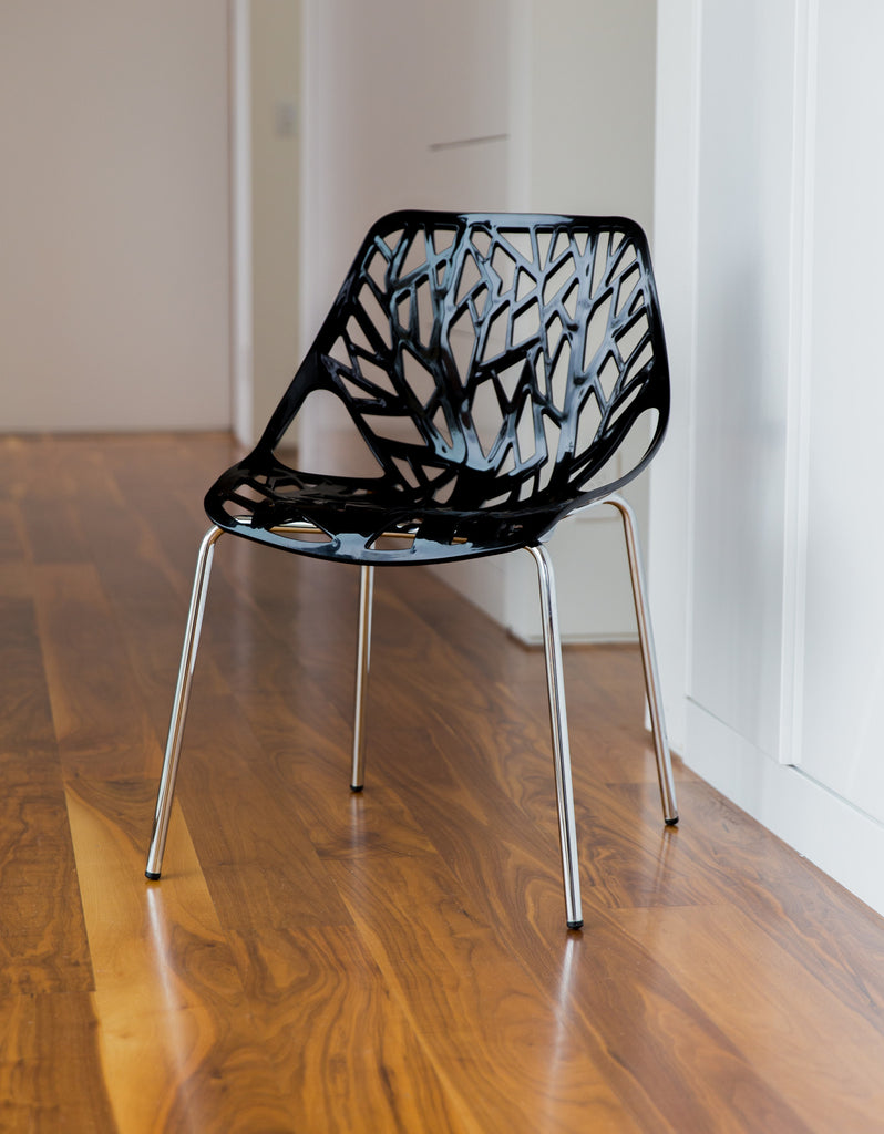 Birch Sapling Chair | BLACK | Set of Four