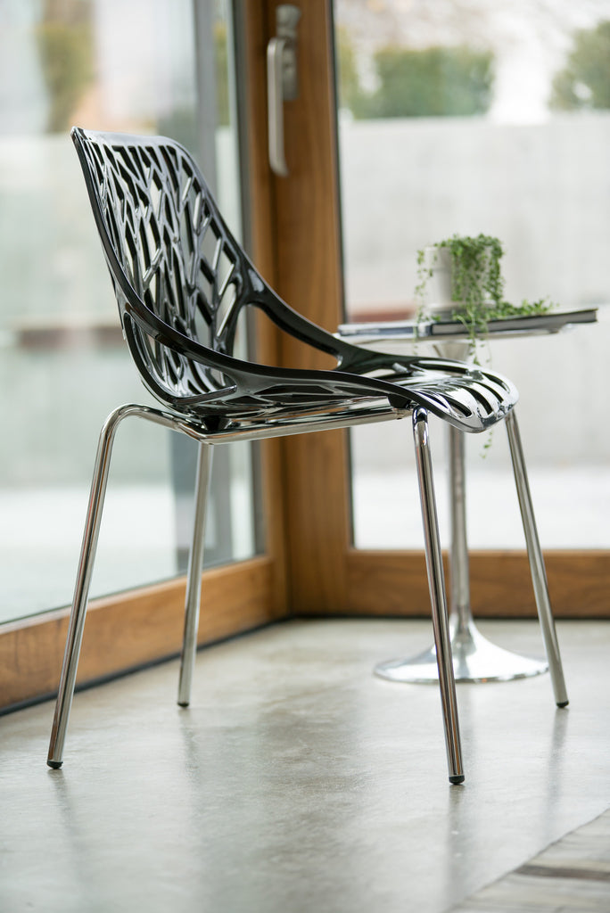 Birch Sapling Chair | BLACK | Set of Four